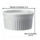 Ramekin 8cm Canelado 110ML Calora Porcelana Schmidt